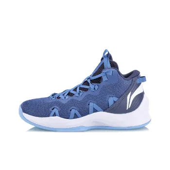 LiNing Cushioning, Slip Resistant, Abrasion Resistant, Breathable, Coverage, Support Mid Top Basketball Shoes Unisex