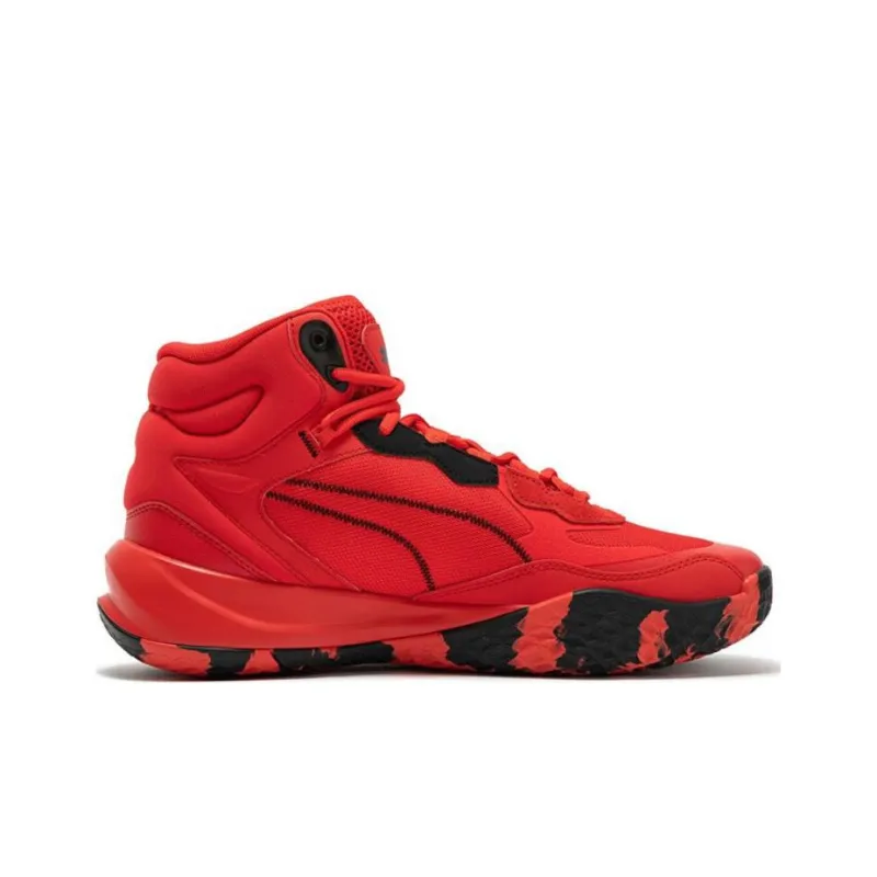 PUMA Playmaker Pro Mid 'Red Black-1