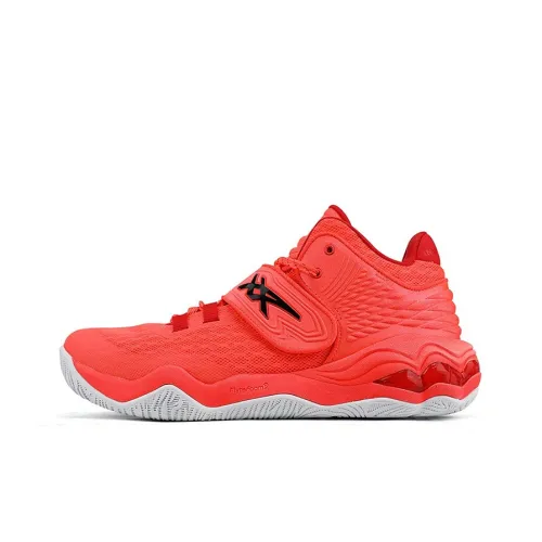 Asics Invade Nova Basketball Shoes Men Low-Top Red