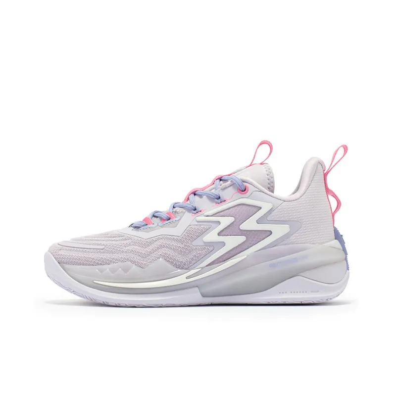 361° Big3 3.0 Dinwiddie PE Cushioning, Wear Resistant Low Top Performance Basketball Shoes Women's Hyacinth Purple-0