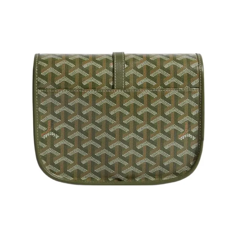 GOYARD Belvédère Canvas With Leather Messenger Bag Shoulder Bag, Crossbody Bag Unisex-2