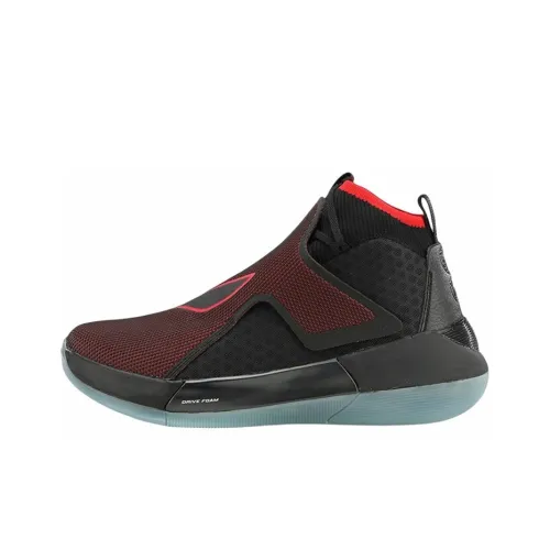 LiNing YuShuai 12 Durable Breathable Low Top Performance Basketball Shoes Men's Black Red