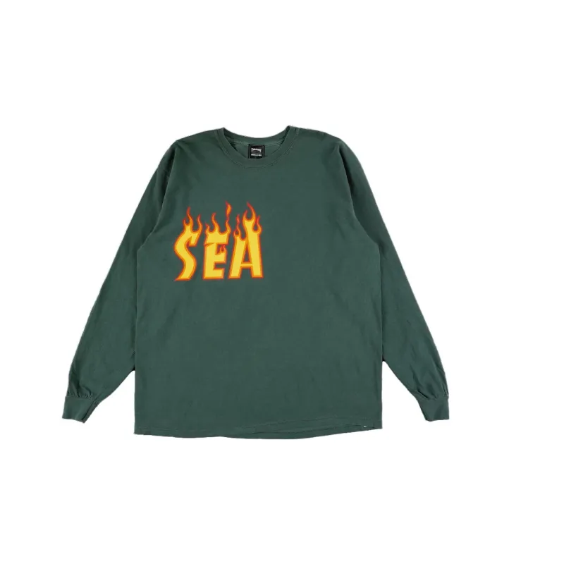 Thrasher X WIND AND SEA CO TITLED SERIES T Shirt Unisex-1