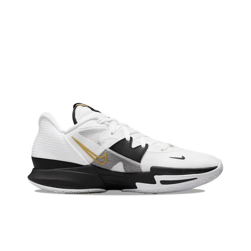 Nike Kyrie Low 5 'White Black Metallic Gold'-1