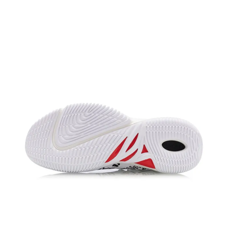 LiNing Badfive 1 Badfive Mid Top Basketball Shoes Men's White-4