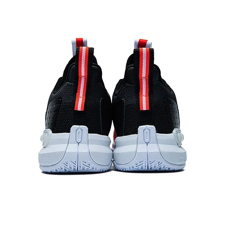 361° Q BOOM Technology Mid Top Performance Basketball Shoes Men's White Black-2