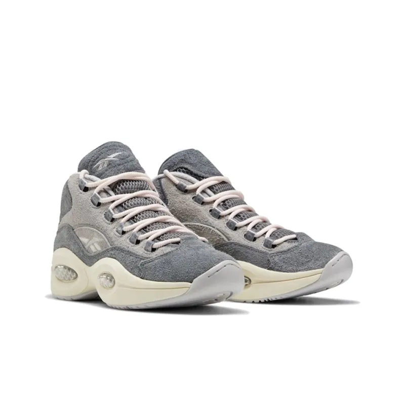 Reebok Question Mid Grey Suede-1