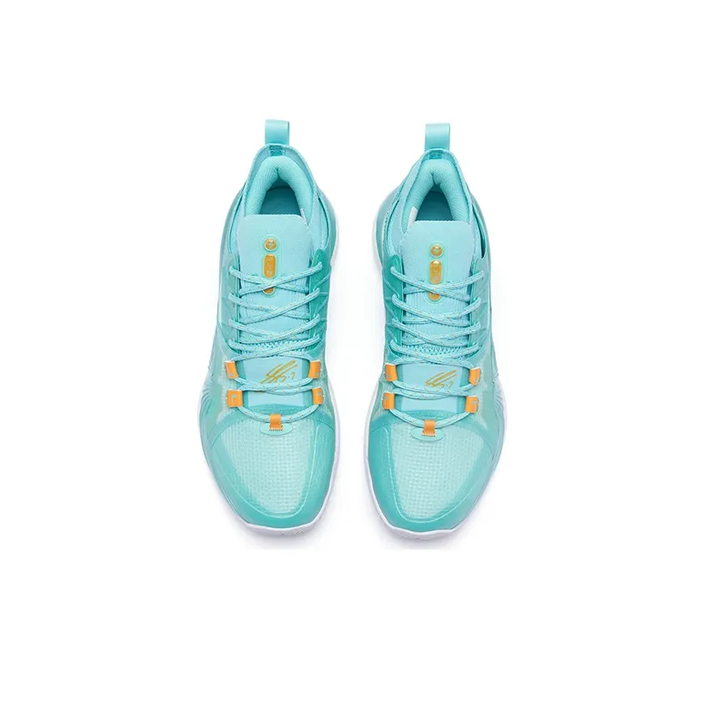 XTEP Jeremy Lin 2 JLIN2 SE Low-Top Performance Basketball Shoes Men's Chasing The Wind Green Summer-3
