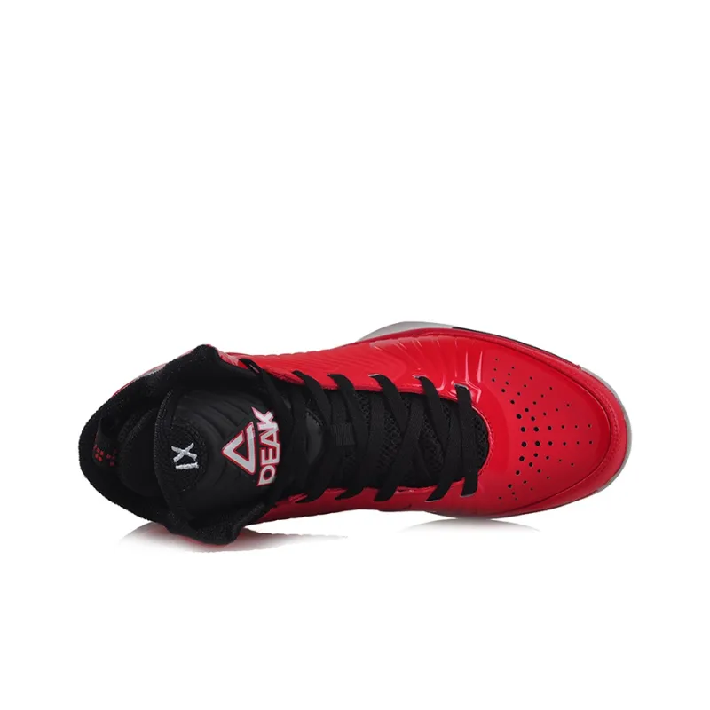 PEAK Battier Generation 9 Presidential Concept High-Top Performance Basketball Shoes Men's Red Black-2