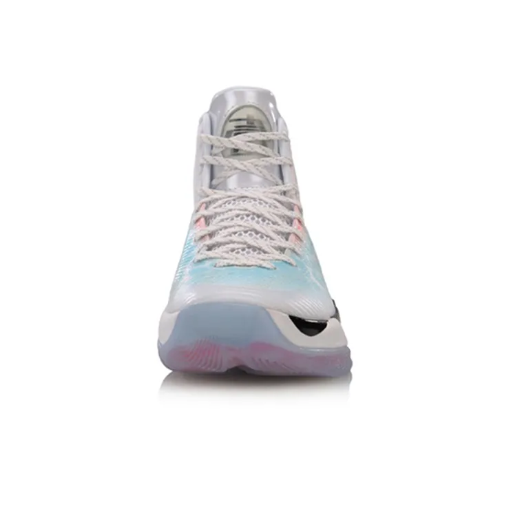 LiNing YuShuai 11 Anti Slip Wear Resistant High Top Basketball Shoes Men's Honey Peach-2