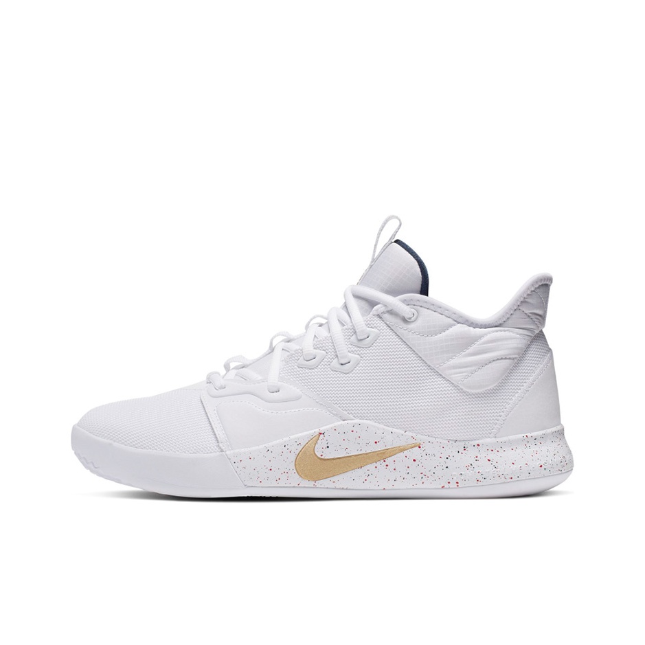 Nike PG 3 White Gold Navy POIZON