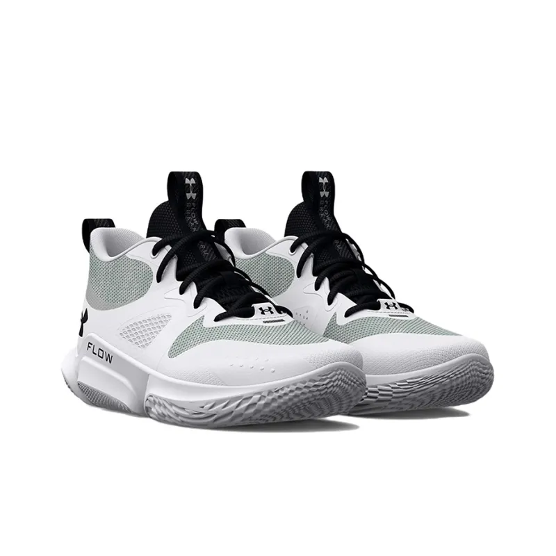 Under Armour Flow Breakthru 3 Basketball Shoes 'White Black' Women's-2