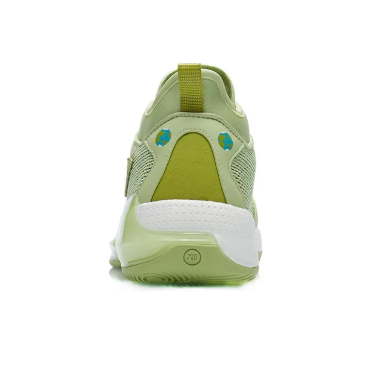 LINING YuShuai 13 Boom Basketball Shoes Men Mid Top Grass Green-5