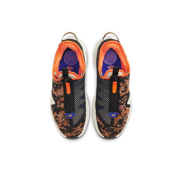 Nike PG 4 EP 'Digi Camo - Total Orange' US M 10.5 - POIZON