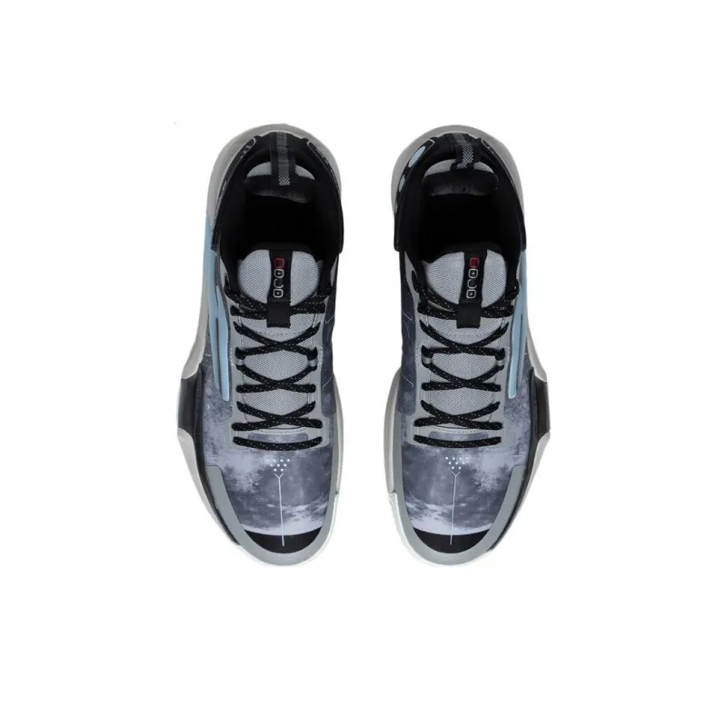 LINING Speed 9 Premium Basketball Shoes Men Low Top Gray-3