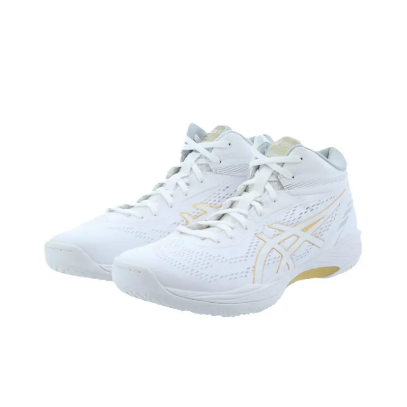 Asics Gelhoop V14 Cozy Wear resistant White Yellow 2E Wide 'White Yellow'-1
