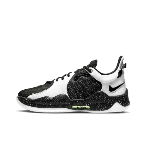 Nike PG 5 Basketball Shoes Men Low-Top Black/White