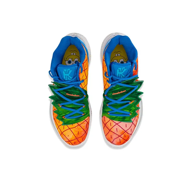 Nike X SpongeBob SquarePants Kyrie 5 'Pineapple House'-3