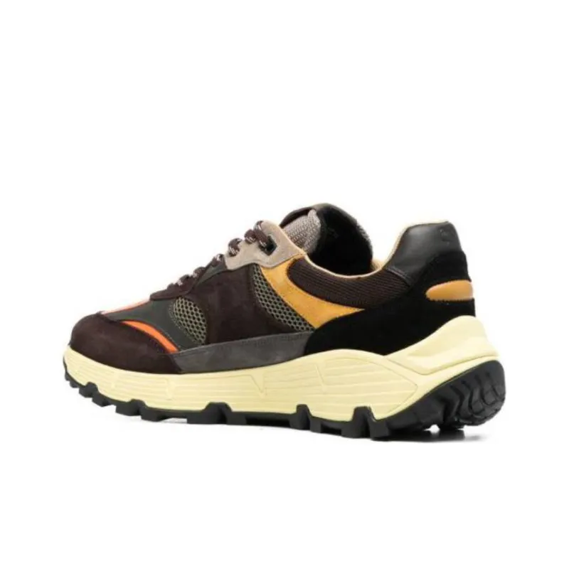 WOOLRICH Low-Top Sports Casual Shoes Men's Brown Orange-4