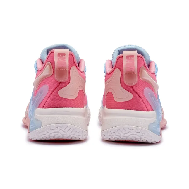 361° LAVA 2.0 Cushioning Wear Resistant Low Top Performance Basketball Shoes Men's Glacier Blue-4