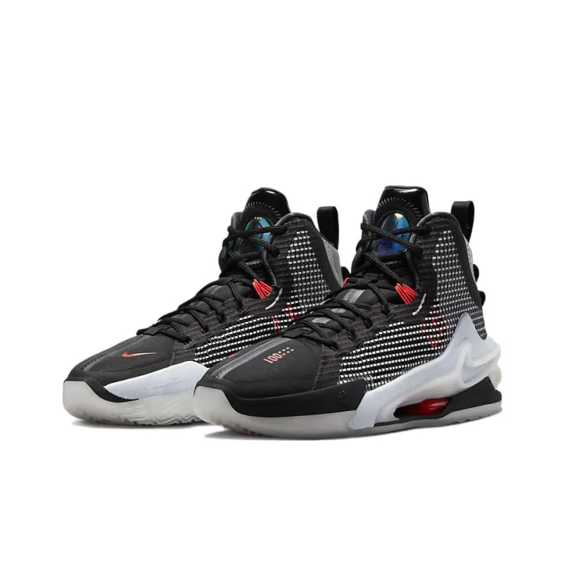 Nike Air Zoom Gt Jump Black White Solar Red-2