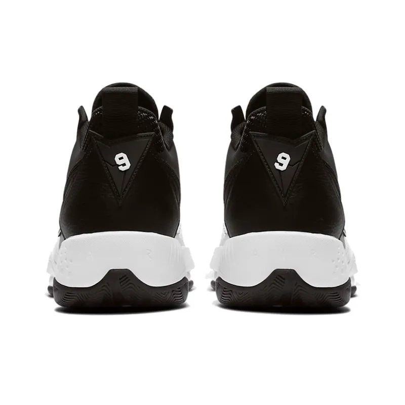 Jordan Air Zoom 92 Black White Black-4