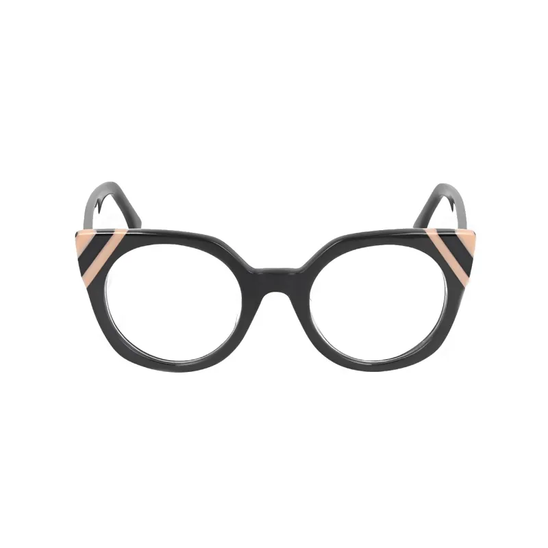 FENDI Rounded Frame Glasses-1