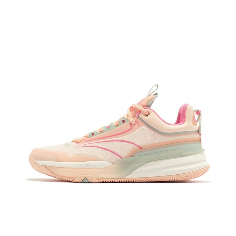361° DVD1 Dinwiddie 1st Generation, Sweetheart Anti Slip Wear Resistant Low Top Basketball Shoes Men's Soft Pink-0