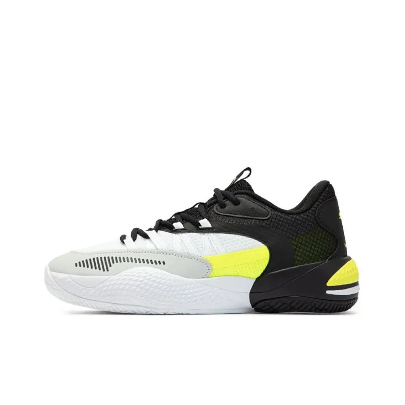 PUMA Court Rider 2.0 'White Black Yellow Alert'-0