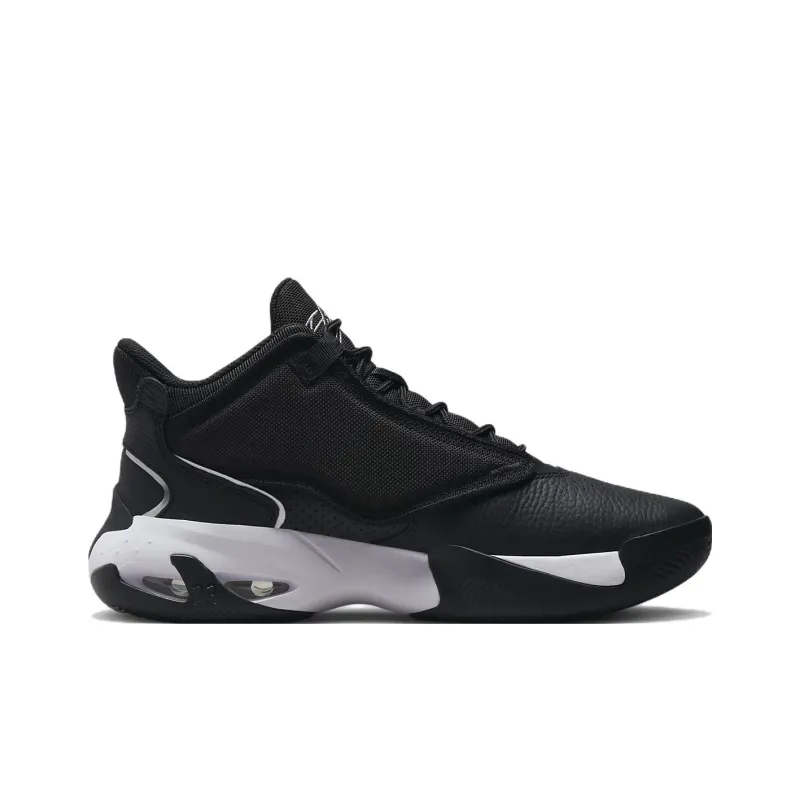 Jordan Max Aura 4 Black Metallic Silver-1
