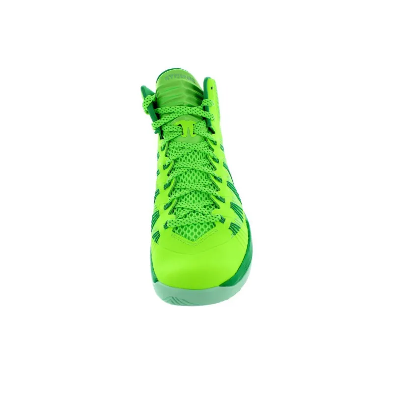 Nike Hyperdunk 2013 'Flash Lime' Cushioned Slip Resistant Mid Top Basketball Shoes Men's Green-2