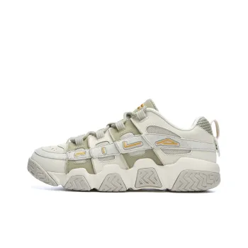 FILA FUSION Barricade Baseball Shoes 'White Grey'