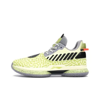 LiNing WOW 7 Way Of Wade 7 Lightweight Cushioning Low Top Basketball Shoes Men's Green White
