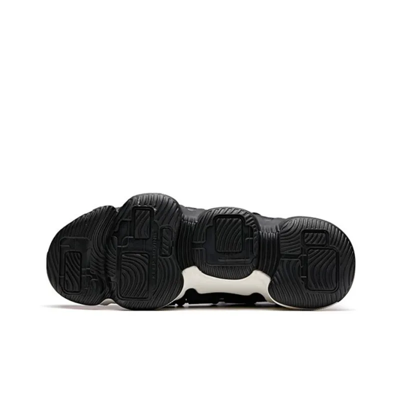 Anta Noble Air Game-Ready AG2 Mid-Top Performance Basketball Shoes Men's Black White-5