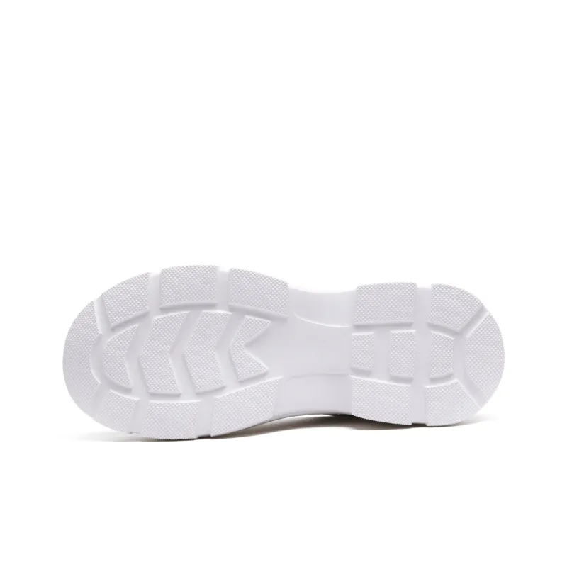Anthony Miles Water Dye Stylish Skateboarding Shoes Women's White Black-4