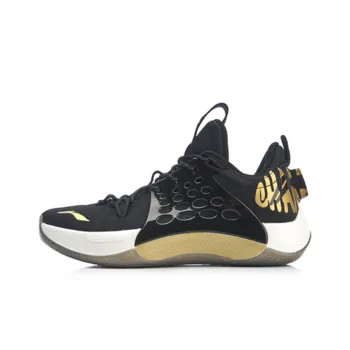 2018 2019 Season CBA Champion Shoes Glory Edition   Black/Gold | LINING Sonic VII LOW Sneakers