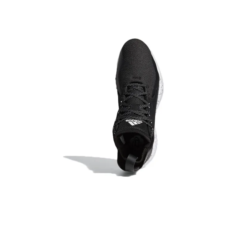 D Rose 773 Adidas 2020 'Black White'-4