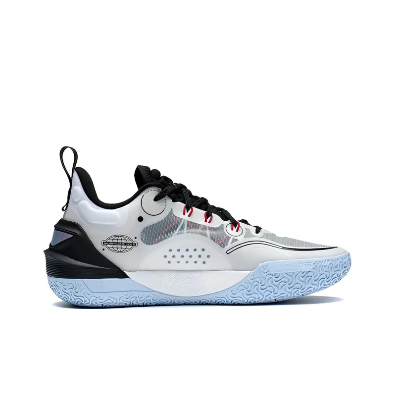 LiNing YuShuai 16 V2 Cushioning Anti-Slip And Wear-Resistant Low-Top Basketball Shoes White Black-1