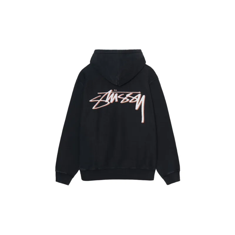 Stussy X Our Legacy Drop Shadow Pigment Dyed Hoodie-1