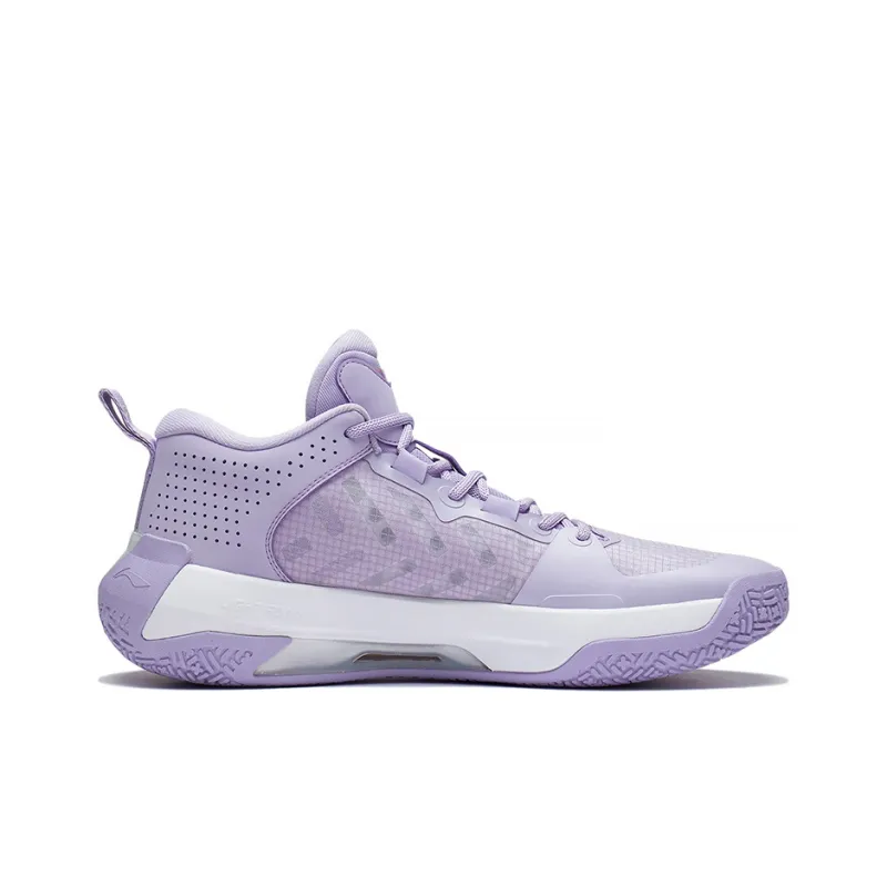 LiNing Liren 2 Low Cushioning Anti Slip And Wear Resistant Coverage Support Low Top 䨻 Basketball Shoes Men's Lilac-1