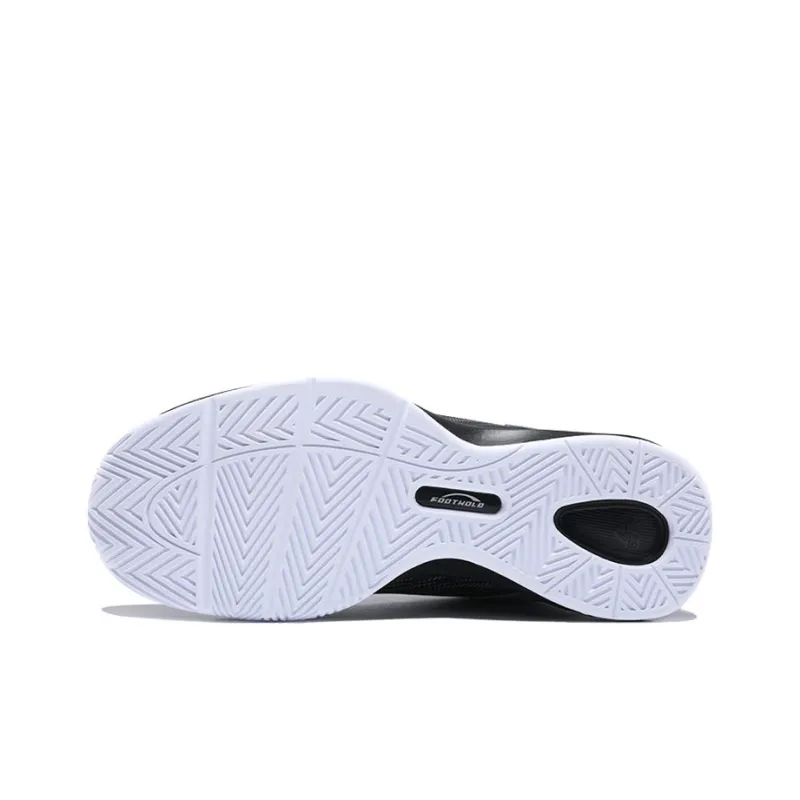 PEAK Game-Ready Collection Cushioning Anti-Slip And Wear-Resistant Mid-Top Basketball Shoes Black Gray-3