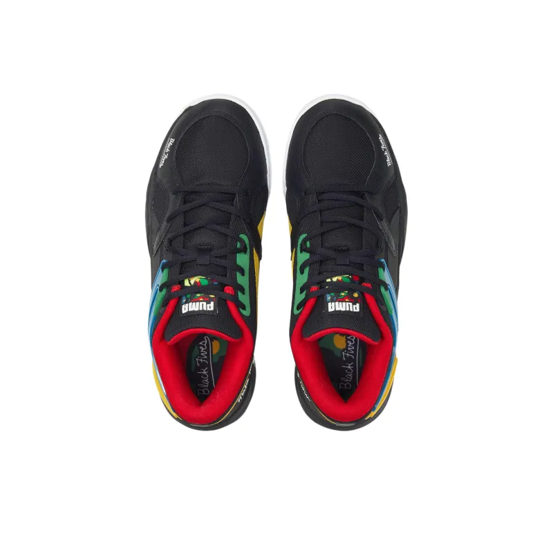PUMA Black Fives X Trc Blaze Court 'Black Saffron'-2