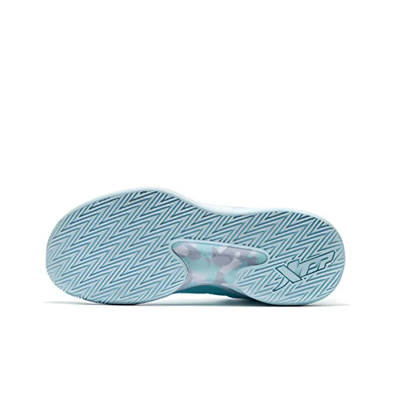XTEP JLIN TEAMV2 Cushioning, Slip Resistant, Abrasion Resistant, Coverage, Support Low Top Basketball Shoes Blue Purple-3