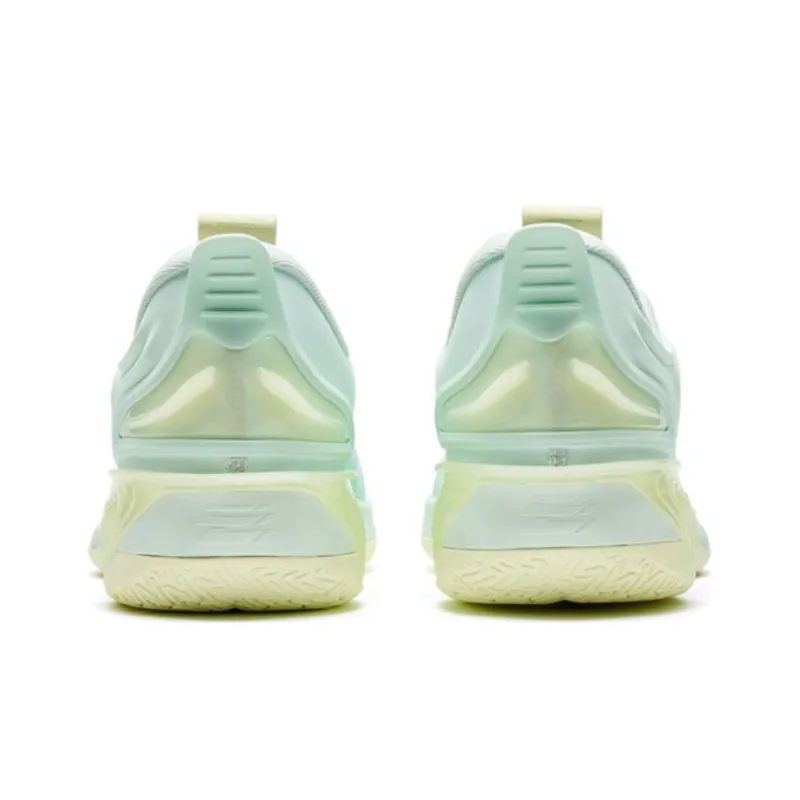 XTEP You Cloud 7 Generation SE Cushioned Slip Resistant Abrasion Resistant Low Top Basketball Shoes Men's Foam Green-3