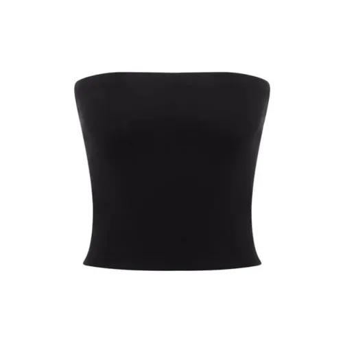 Brunello Cucinelli Strapless Tops Women's Black