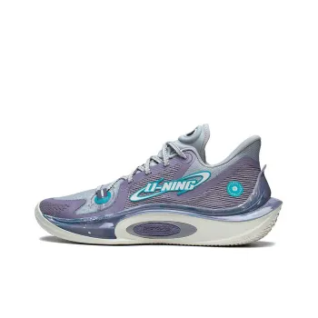 LiNing SONIC 11 Astro S1 Cushioning Anti Slip And Wear Resistant Low Top Basketball Shoes Men's Brick Gray