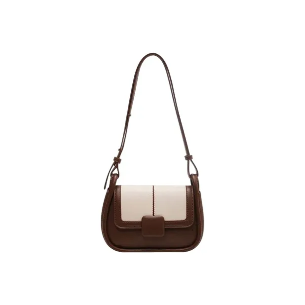 MARKANGARO PU Small Square Bag Portable Crossbody Bag Shoulder Bag Regular Women's Macaron Color Series-19
