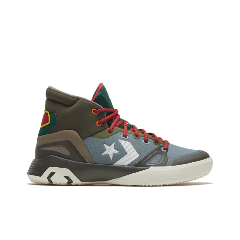 Converse G4 High Top Basketball Shoes Dark Green-1