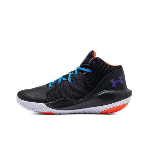 Under Armour Jet '21 Basketball Shoes Men Mid-Top Black