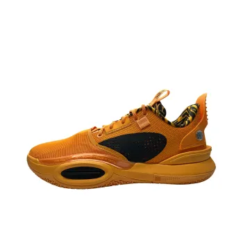 LINING All City 10 Basketball Shoes Men Low Top Black/Yellow